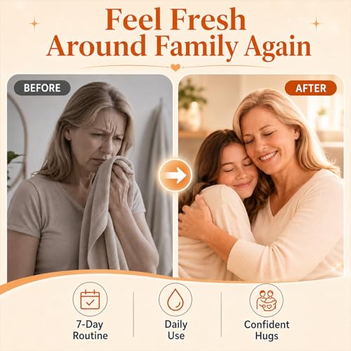 Morovan Persimmon Body Wash for Elderly Skin - Odor Control & Nourishing Cleanser