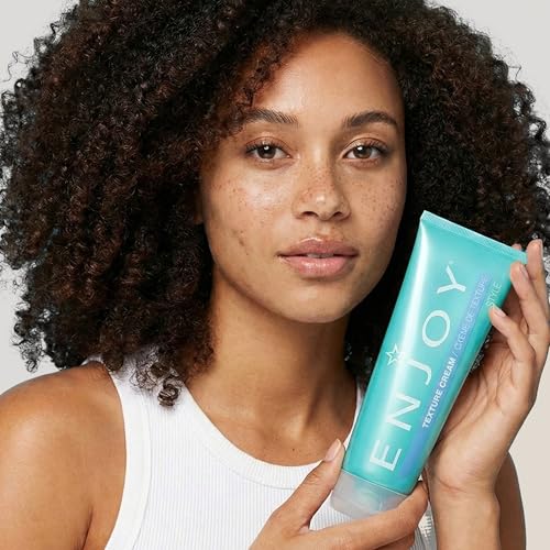Enjoy Texture Cream, Lightweight Hair Styling for Volume, Separation & Medium to Firm Hold 8 Oz
