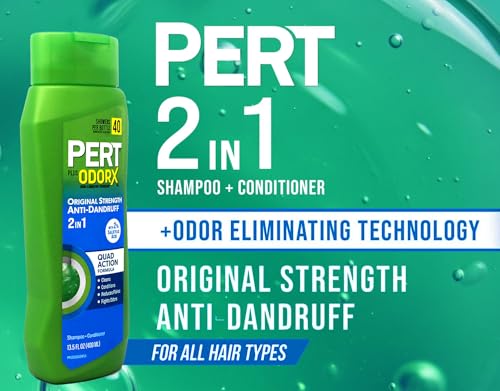 Pert 2-in-1 Anti-Dandruff Shampoo & Conditioner, 13.5 oz