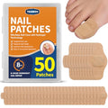 TEAWOO 50-Pack Overnight Toenail Repair Patches for Damaged Nails