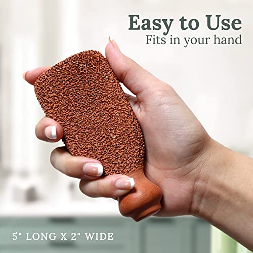 2-Sided Foot Scrubber & Nourishing Foot Cream Bundle