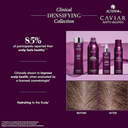 CAVIAR Anti-Aging Clinical Densifying Shampoo | For Fine, Thinning Hair | Thickens Hair, Protects Scalp | Sulfate Free