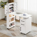 HolaiNail Manicure Table with Dust Collector & LED Light
