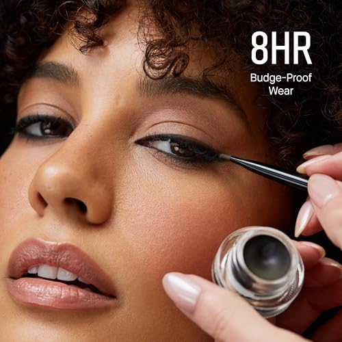 Bobbi Brown Long-Wear Gel Eyeliner | Precise Smudge-Proof & Waterproof Eyeliner for 8-Hour Wear, 0.1 Ounce