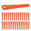 30-Pack Plastic Blades for Stihl PolyCut Trimmer Heads