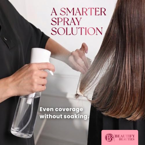 BeautifyBeauties 24 oz Continuous Spray Bottle for Hair & Plants - Clear