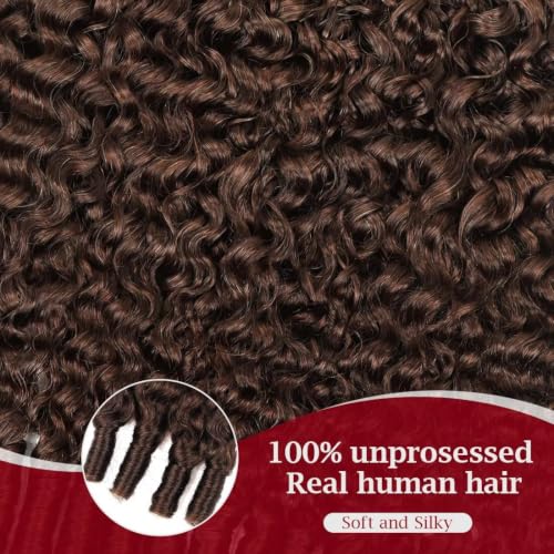 Miracle Invisible Knots Feather Crochet Hair 14" 55g Human Hair