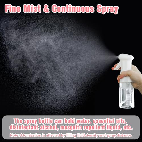 Continuous Spray Bottle for Hair & Plant Care - 100ml (2 Pcs)