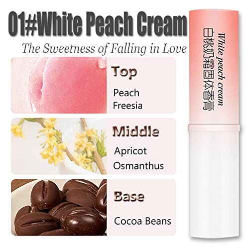 4PCS Natural Solid Balm Set - Alcohol-Free Fragrance for Travel