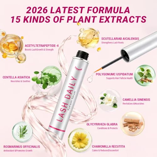 Lash Growth Serum 2 Pack - Eyelash & Eyebrow Nourishing Formula