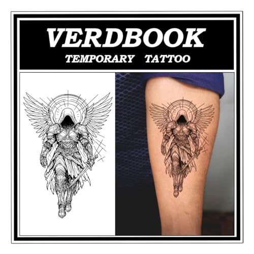 Waterproof Temporary Tattoos for Adults – 2-Sheet Kit, 7-15 Day Wear