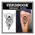 Waterproof Temporary Tattoos for Adults – 2-Sheet Kit, 7-15 Day Wear