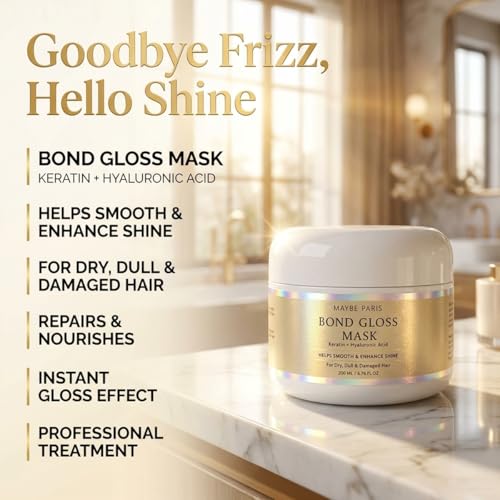 Olavita Bond Gloss Mask - Deep Repair for Dull, Damaged Hair
