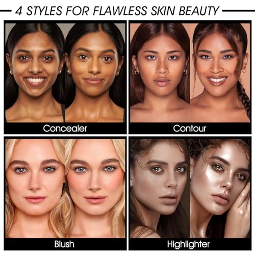 LSxia Set #06 Contour + Concealer Makeup Palette 16 Colors All-in-One Face Kit