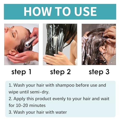 Protein Hair Straightening Cream - Smoothing & Frizz Control (2 x 1oz)