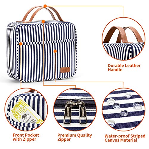 Bosidu Hanging Travel Toiletry Bag - Large Capacity Organizer