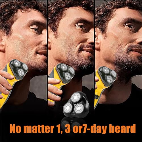 2PACK£¨Black£© Universal Rotary Replacement Shaver Head,Compatible with Remington Shaver Series,for R3,R4,R5,R6,R7,R8,SP-3141 and SP-5161 Foils/Blades
