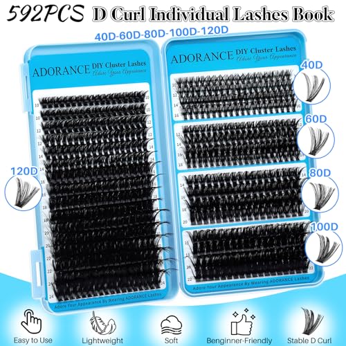 ADORANCE Lash Clusters 10-24mm DIY Eyelash Extensions