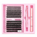 Natural Lash Clusters Kit 120Pcs 8-16MM Wispy Eyelashes