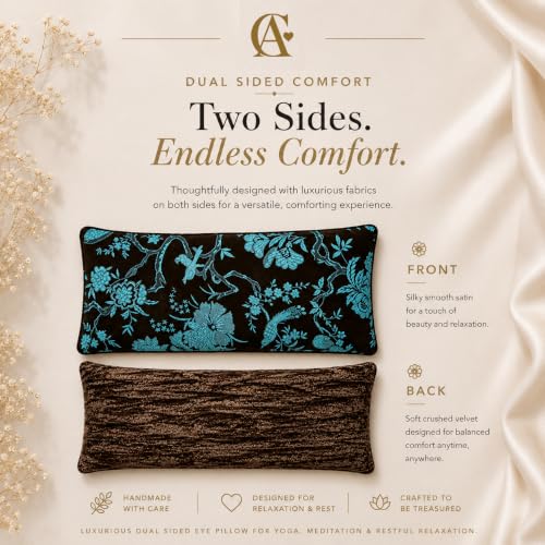 Candi Andi Luxe Weighted Flaxseed Eye Pillow - Hot & Cold Therapy