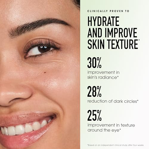 bareMinerals Skinlongevity Revitalizing Eye Cream, For Brighter, Firmer Under-Eyes, Reduces Puffiness & Dark Circles, Vegan, Safe for Sensitive Skin