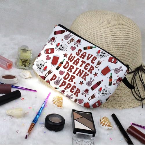 Livel lhood Soda Drinking Makeup Bag - Cute Travel Organizer Pouch