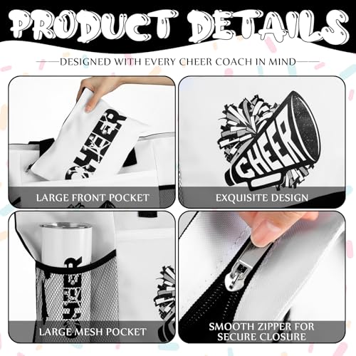 Cheerleader Gifts Set - Tote Bag, Tumbler & Accessories