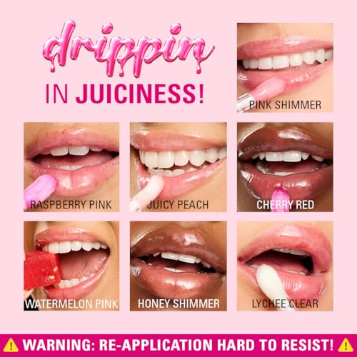 Revolution Pout Lip Oil - Watermelon Pink High-Shine