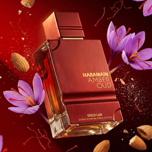 Al Haramain Amber Oud Gold Lux Unisex Eau de Parfum 3.4 oz | Long-Lasting Fragrance