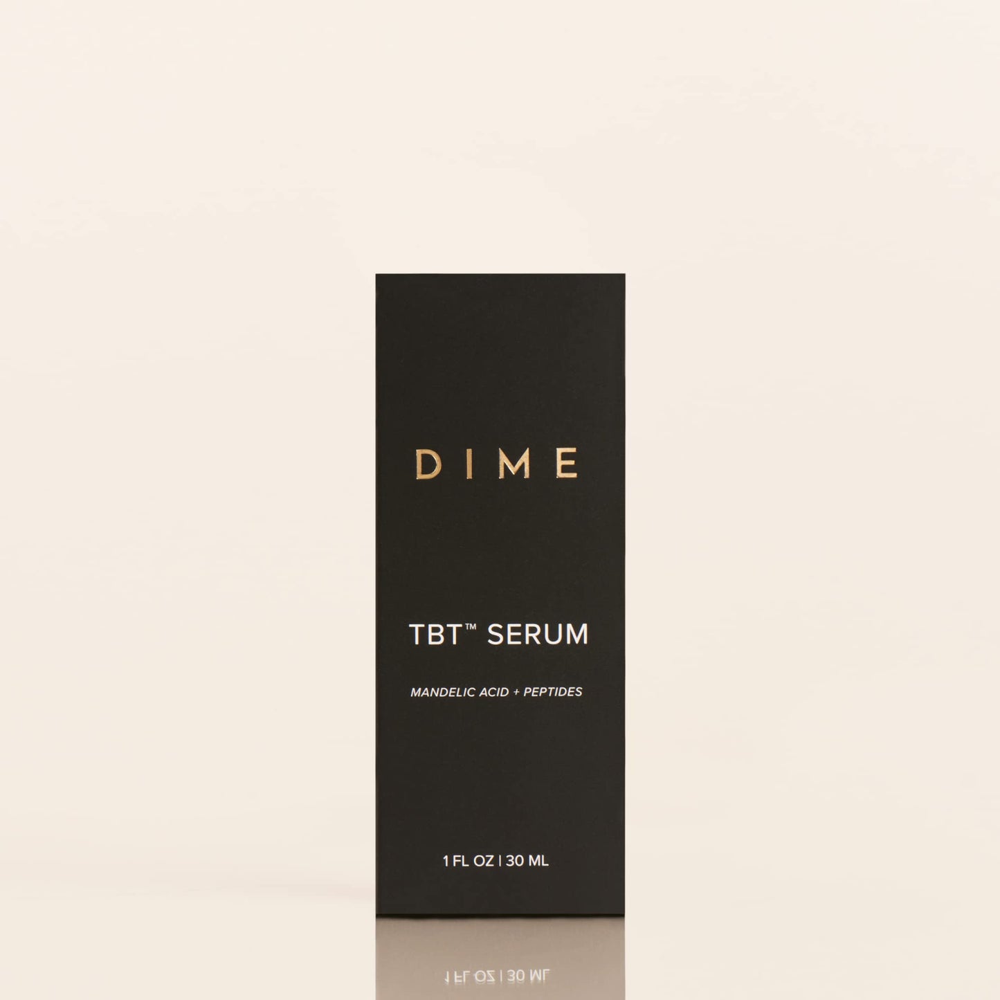 DIME Beauty TBT Serum, Anti-Aging Face Serum, Resveratrol, Mandelic Acid and Niacinamide Serum for Youthful Skin, 1 oz / 30 mL