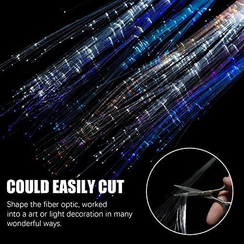 12-Pack LED Light Up Fairy Hair Clips with Butterfly & Heart Designs