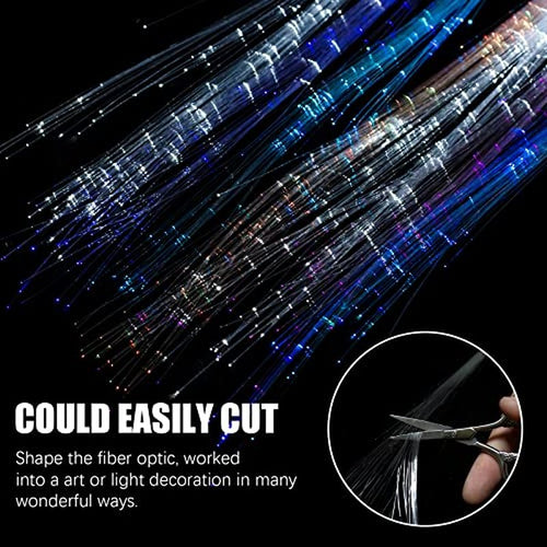 12-Pack LED Light Up Fairy Hair Clips with Butterfly & Heart Designs