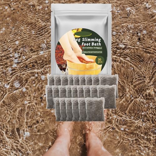 Grospe Natural Mugwort Herbal Foot Bath Bags for Relaxation & Foot Care