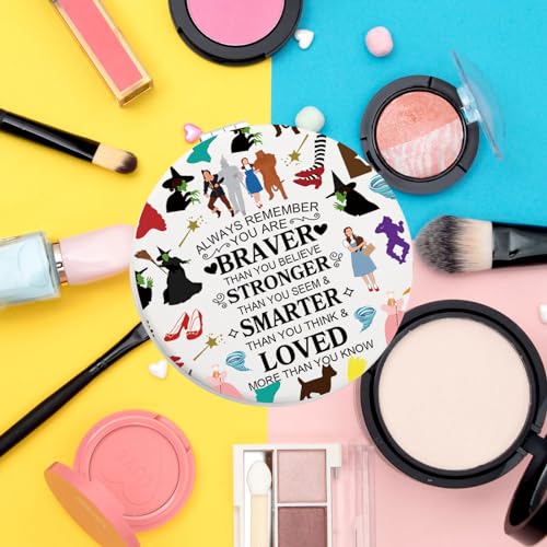 WSNANG Movie-Inspired Portable Compact Makeup Mirror - Gift for Fans