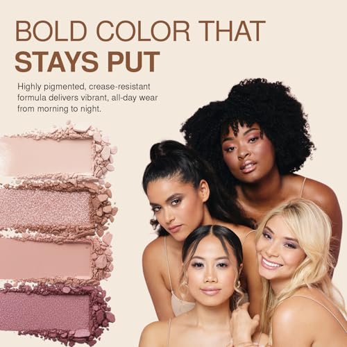 Palladio Eyeshadow Quad - Matte & Shimmer Palette (Ballerina)