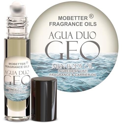Agua Duo Geo Men Fragrance Body Oil Roll-On