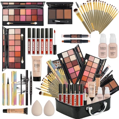 All in One Makeup Kit for Women - Complete 28 Piece Set