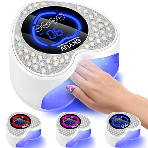 UV LED Nail Lamp Rechargeable Cordless Gel Polish Dryer