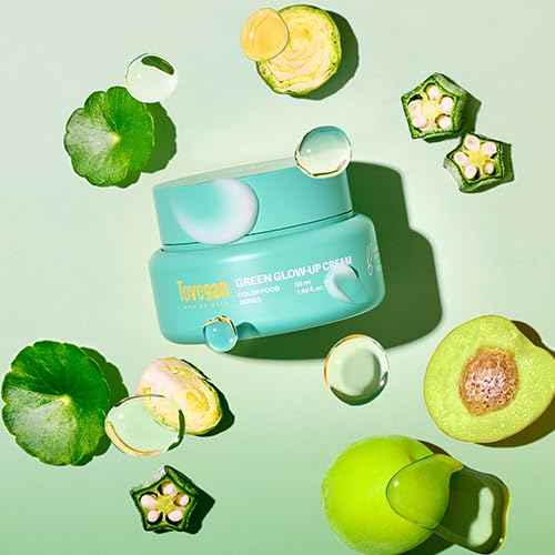TOVEGAN COLOR FOOD SERIES Green Glow Up Cream 1.69 fl.oz