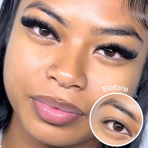 Kiromiro Fluffy Lash Clusters 8-20mm DIY Eyelash Extensions 216pcs
