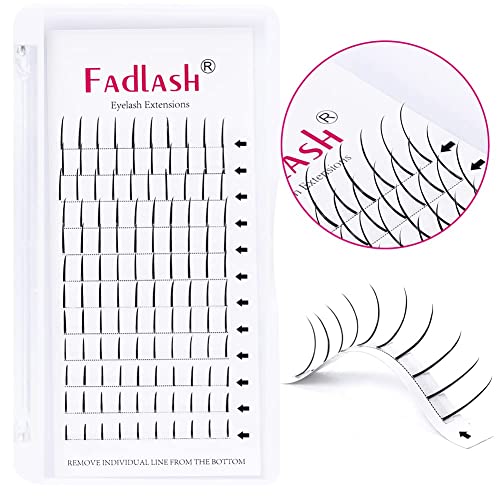 Easy Fan Lash Extensions 0.07D 15-20mm & Spike Lash Extensions D Curl 15-20mm