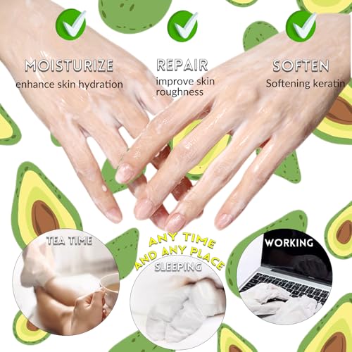 Elitzia Avocado & Honey Hand and Foot Mask Pack - 10 Pcs (5 Gloves, 5 Socks)