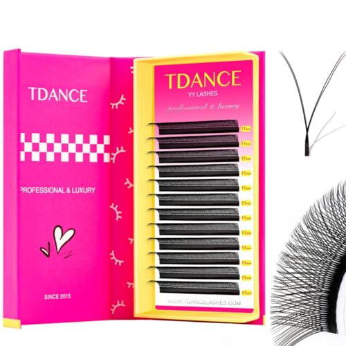 TDANCE YY Lash Extensions Premade Volume Fans 0.07mm 8-15mm