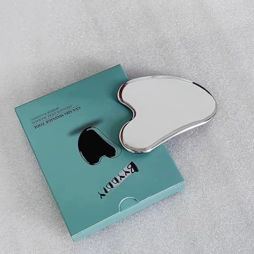 Stainless Steel Gua Sha Facial Massage Tool - Face & Body