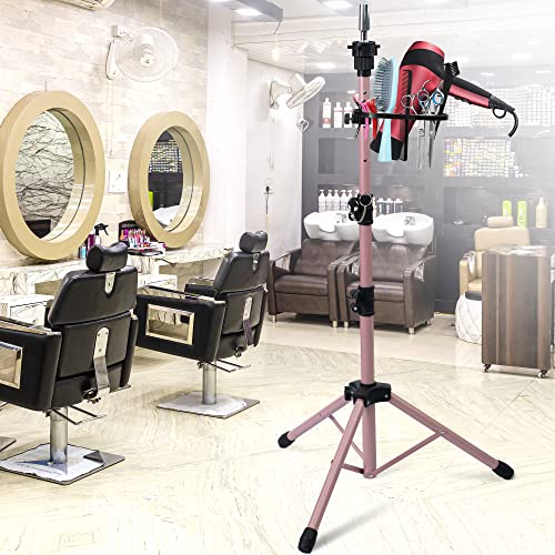 Klvied Wig Stand Tripod Adjustable 25-53.5" with Tool Tray