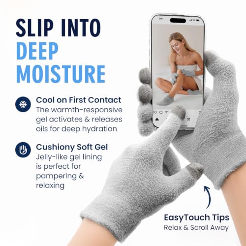 Dr. Frederick's Gel Socks & Gloves Trio - Moisturizing Spa Set