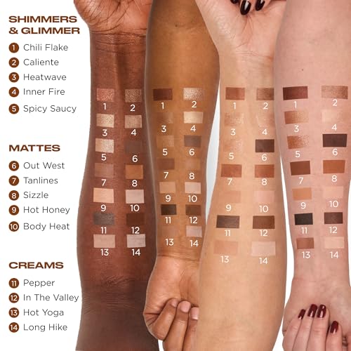 Urban Decay Naked Shaped Warm Palette - 14 Multi-Use Eyeshadow & Contour Shades