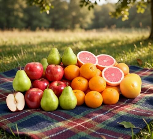 Mixed Fruit Gift Box - 32-Piece Gourmet Basket by Capital City Fruit