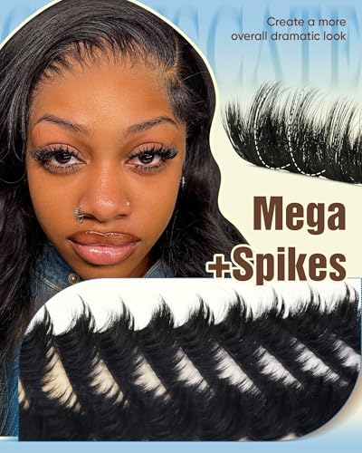CORUSCATE Mega Volume Lash Clusters - Pre-Mapped Spikes 10-20mm
