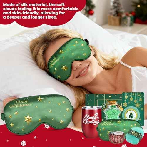 Christmas Gifts,Christmas Gifts for Women Merry Christmas Gifts Unique Holiday Gifts for Female Friends,Relaxing Bath Gifts Box Insulated Wine Tumbler Gifts Set for Mom, Wife, Sister, Girlfriend